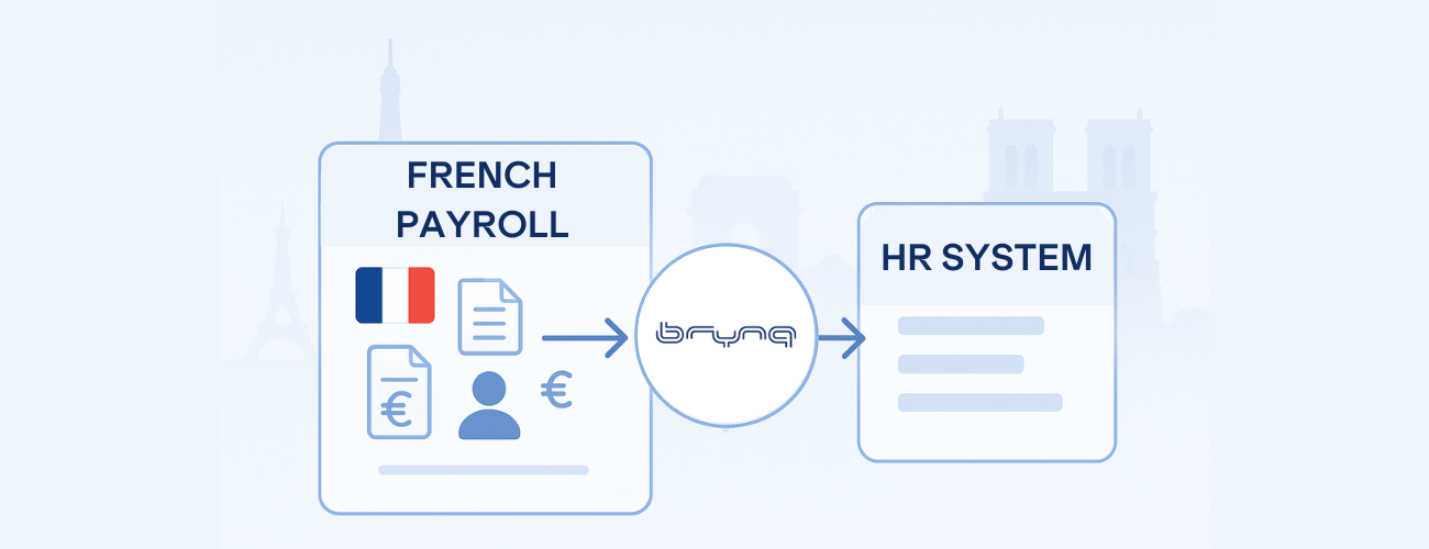 payroll interface France with HCM systems