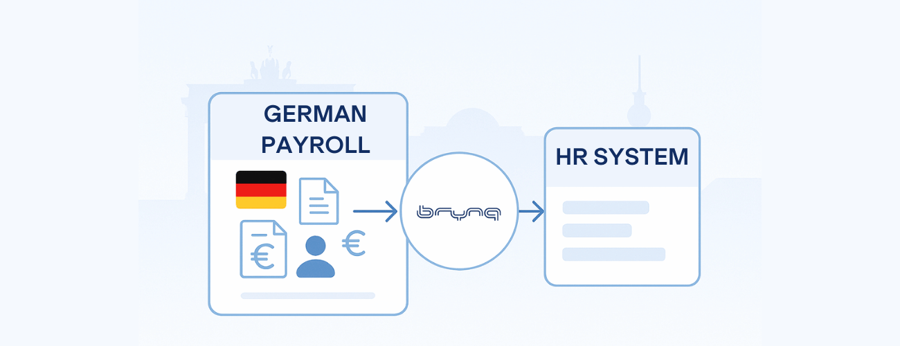 payroll interface germany with global HCM systems