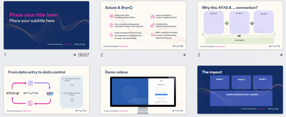 BrynQ PowerPoint - Styleguide