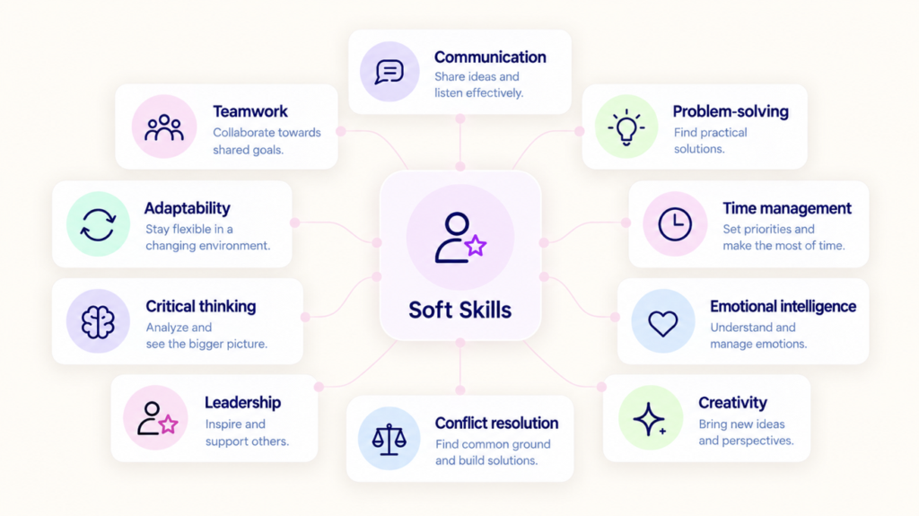 10 examples of soft skills